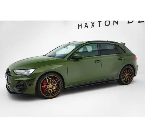 Street Pro Rajouts Des Bas De Caisse V.2 Audi S3 Sportback / A3 S-line Sportback 8Y / 8Y Facelift