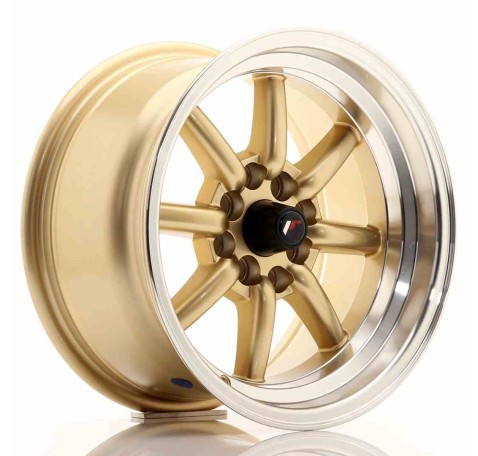 JR Wheels JR19 15x8 ET0 4x100/114 Gold