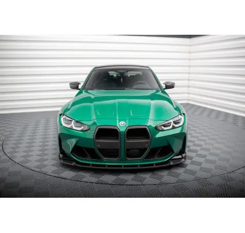 Fibre de Carbone Lame Du Pare-Chocs Avant V.1 BMW M3 Sedan / Touring G80 / G81