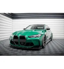 Fibre de Carbone Lame Du Pare-Chocs Avant V.1 BMW M3 Sedan / Touring G80 / G81