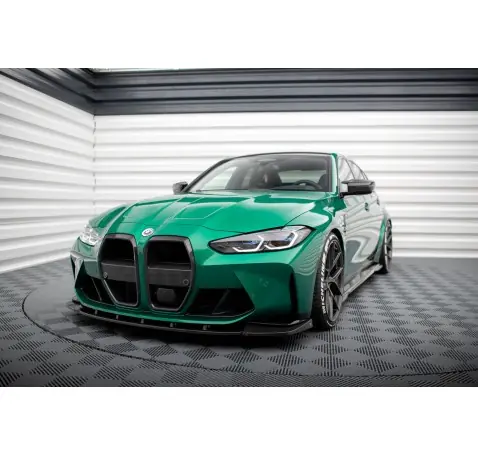 Fibre de Carbone Lame Du Pare-Chocs Avant V.1 BMW M3 Sedan / Touring G80 / G81