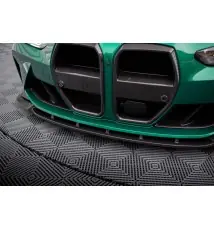Fibre de Carbone Lame Du Pare-Chocs Avant V.1 BMW M3 Sedan / Touring G80 / G81