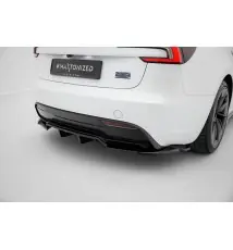 Arriere Splitter (avec une barre verticale) V.2 Tesla Model 3 Performance Mk1 Facelift
