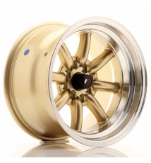 JR Wheels JR19 15x9 ET-13 4x100/114 Gold
