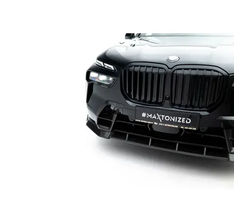 Fibre de Carbone Lame Du Pare-Chocs Avant BMW X7 M-Pack G07 Facelift