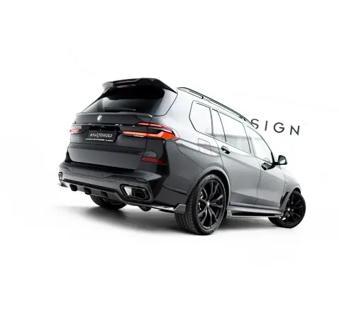 Prepreg Carbon Fiber Tailgate Spoiler (Upper) BMW X7 M-Pack G07 Facelift