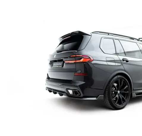 Fibre de Carbone Diffuseur Arrière BMW X7 M-Pack G07 Facelift (version without towbar)