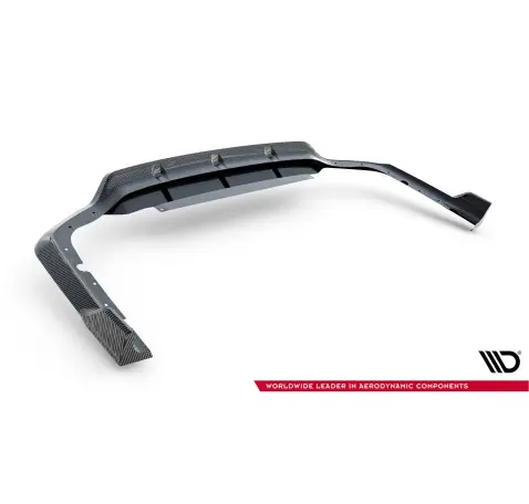 Fibre de Carbone Diffuseur Arrière BMW X7 M-Pack G07 Facelift (version without towbar)