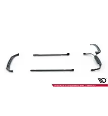 Set of Prepreg Carbon Splitters V.1 BMW X7 M-Pack G07 Facelift