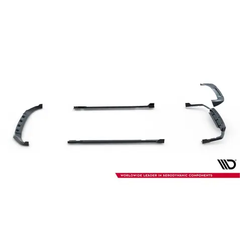Set of Prepreg Carbon Splitters V.1 BMW X7 M-Pack G07 Facelift