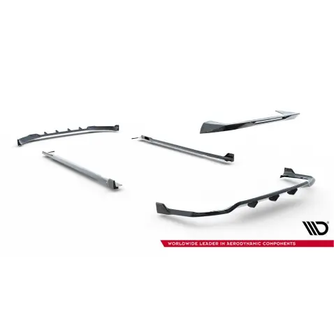 Set of Prepreg Carbon Splitters V.1 BMW X7 M-Pack G07 Facelift