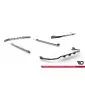 Set of Prepreg Carbon Splitters V.1 BMW X7 M-Pack G07 Facelift