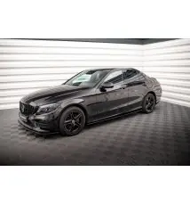 Ensemble Diffuseur Mercedes-Benz C AMG-Line Sedan / Estate W205 Facelift / S205 Facelift