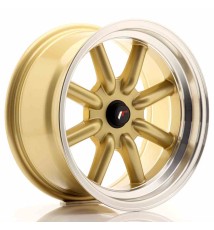 JR Wheels JR19 16x8 ET-20-0 BLANK Gold