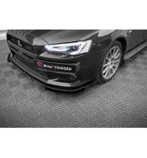 Street Pro Lame Du Pare-Chocs Avant + Flaps Mitsubishi Lancer EVO X