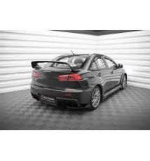 Street Pro Lame Du Pare Chocs Arriere + Flaps Mitsubishi Lancer EVO X