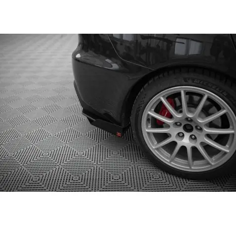 Street Pro Lame Du Pare Chocs Arriere + Flaps Mitsubishi Lancer EVO X