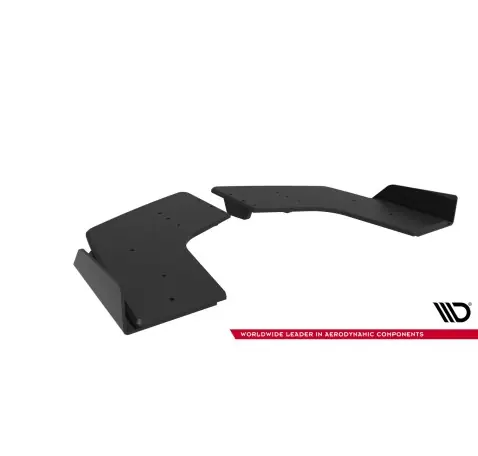 Street Pro Lame Du Pare Chocs Arriere + Flaps Mitsubishi Lancer EVO X