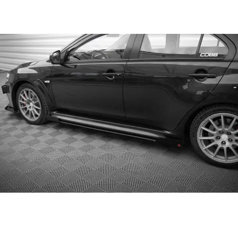 Street Pro Rajouts Des Bas De Caisse + Flaps Mitsubishi Lancer EVO X