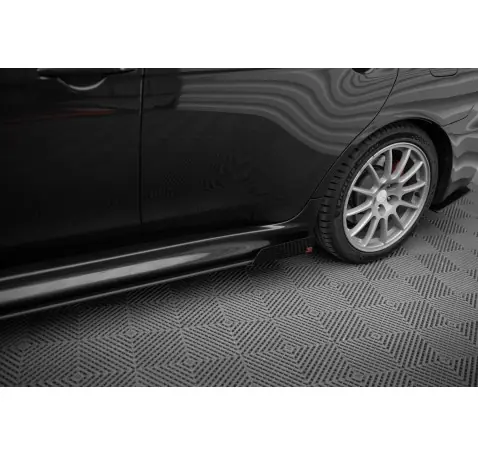 Street Pro Rajouts Des Bas De Caisse + Flaps Mitsubishi Lancer EVO X