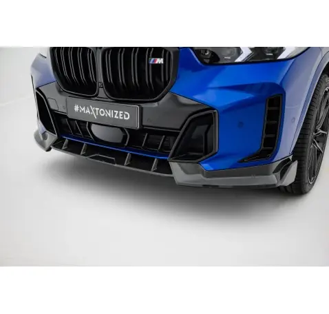 Fibre de Carbone Lame Du Pare-Chocs Avant BMW X5 M-Pack G05 Facelift