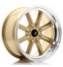 JR Wheels JR19 17x8 ET-20-0 BLANK Gold