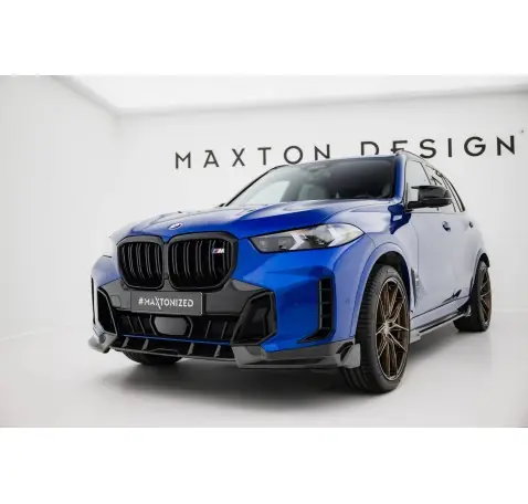 Set of Prepreg Carbon Fiber Splitters BMW X5 M-Pack G05 Facelift