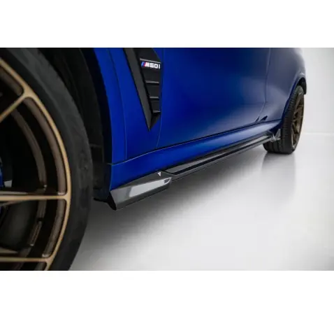 Set of Prepreg Carbon Fiber Splitters BMW X5 M-Pack G05 Facelift