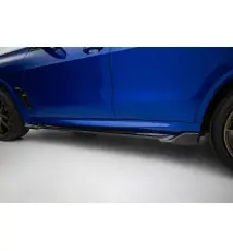 Set of Prepreg Carbon Fiber Splitters BMW X5 M-Pack G05 Facelift