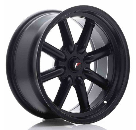 JR Wheels JR19 17x8 ET-20-0 BLANK Matt Black