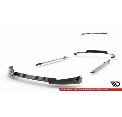 Set of Prepreg Carbon Fiber Splitters BMW X5 M-Pack G05 Facelift