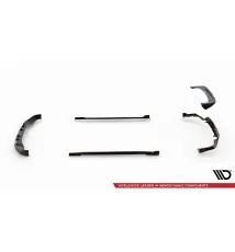 Set of Prepreg Carbon Fiber Splitters BMW X5 M-Pack G05 Facelift