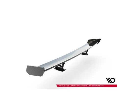 Carbon Spoiler With Internal Brackets Uprights Audi A3 / A3 S-Line / S3 / RS3 Sedan 8V / 8V Facelift