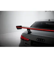Carbon Spoiler With Internal Brackets Uprights + LED Audi A3 / A3 S-Line / S3 / RS3 Sedan 8V / 8V Facelift