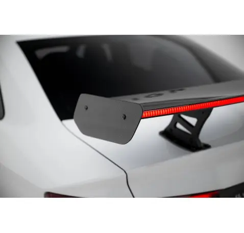Carbon Spoiler With Internal Brackets Uprights + LED Audi A3 / A3 S-Line / S3 / RS3 Sedan 8V / 8V Facelift