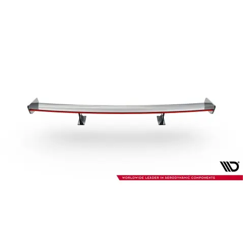 Carbon Spoiler With Internal Brackets Uprights + LED Audi A3 / A3 S-Line / S3 / RS3 Sedan 8V / 8V Facelift