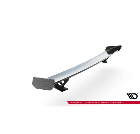 Carbon Spoiler With External Brackets Uprights Audi A3 / A3 S-Line / S3 / RS3 Sedan 8V / 8V Facelift