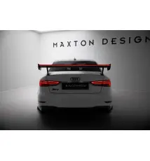 Carbon Spoiler With External Brackets Uprights + LEDAudi A3 / A3 S-Line / S3 / RS3 Sedan 8V / 8V Facelift