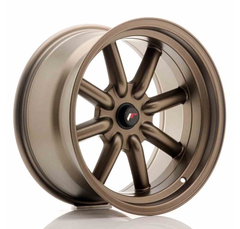 JR Wheels JR19 17x9 ET-25-(-10) BLANK Matt Bronze