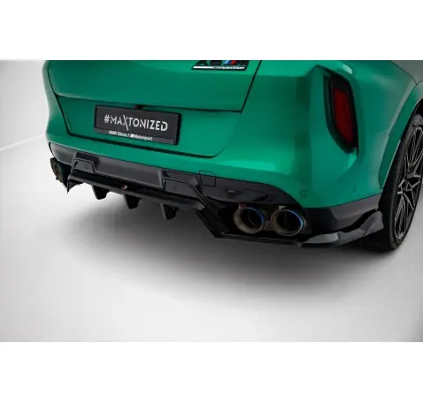 Arriere Splitter (avec une barre verticale) BMW X6 M F96 Facelift