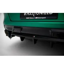 Arriere Splitter (avec une barre verticale) BMW X6 M F96 Facelift