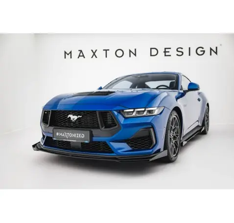 Street Pro Lame Du Pare-Chocs Avant + Flaps Ford Mustang GT Mk7