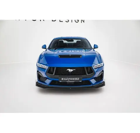 Street Pro Lame Du Pare-Chocs Avant + Flaps Ford Mustang GT Mk7