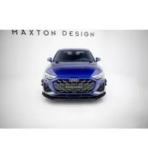 Street Pro Lame Du Pare-Chocs Avant + Flaps Audi A3 S-Line Sedan / S3 Sedan 8Y Facelift