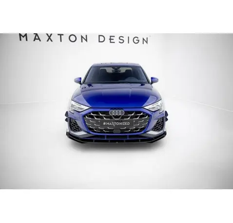 Street Pro Lame Du Pare-Chocs Avant + Flaps Audi A3 S-Line Sedan / S3 Sedan 8Y Facelift