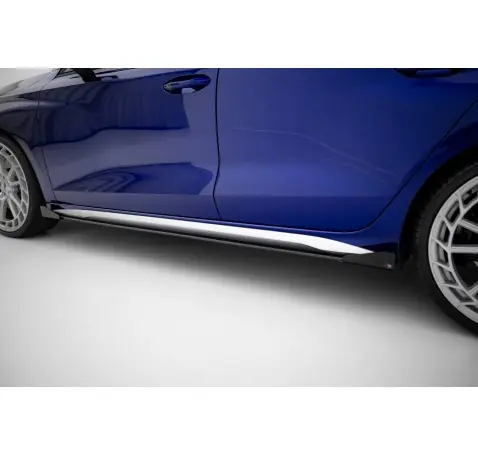 Street Pro Rajouts Des Bas De Caisse V.2 + Flaps Audi A3 S-Line Sedan / S3 Sedan 8Y / 8Y Facelift