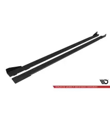Street Pro Rajouts Des Bas De Caisse V.2 + Flaps Audi A3 S-Line Sedan / S3 Sedan 8Y / 8Y Facelift