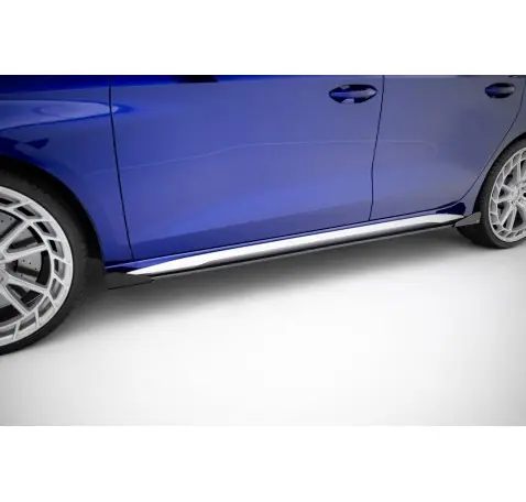 Street Pro Rajouts Des Bas De Caisse V.2 + Flaps Audi A3 S-Line Sedan / S3 Sedan 8Y / 8Y Facelift