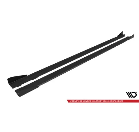 Street Pro Rajouts Des Bas De Caisse V.2 + Flaps Audi A3 S-Line Sedan / S3 Sedan 8Y / 8Y Facelift