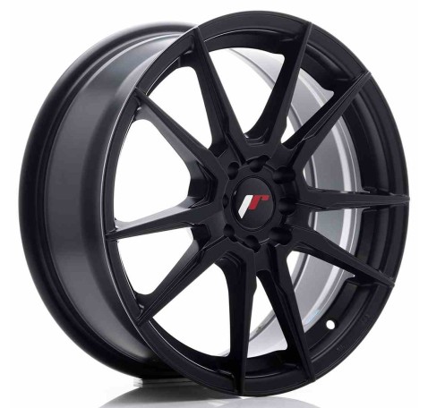 JR Wheels JR21 17x7 ET40 5x100/114 Matt Black